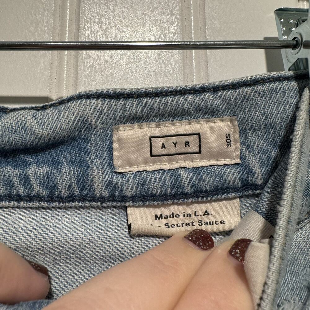 AYR Secret Sauce Jeans Distressed Size 30 Short - Picture 5 of 8